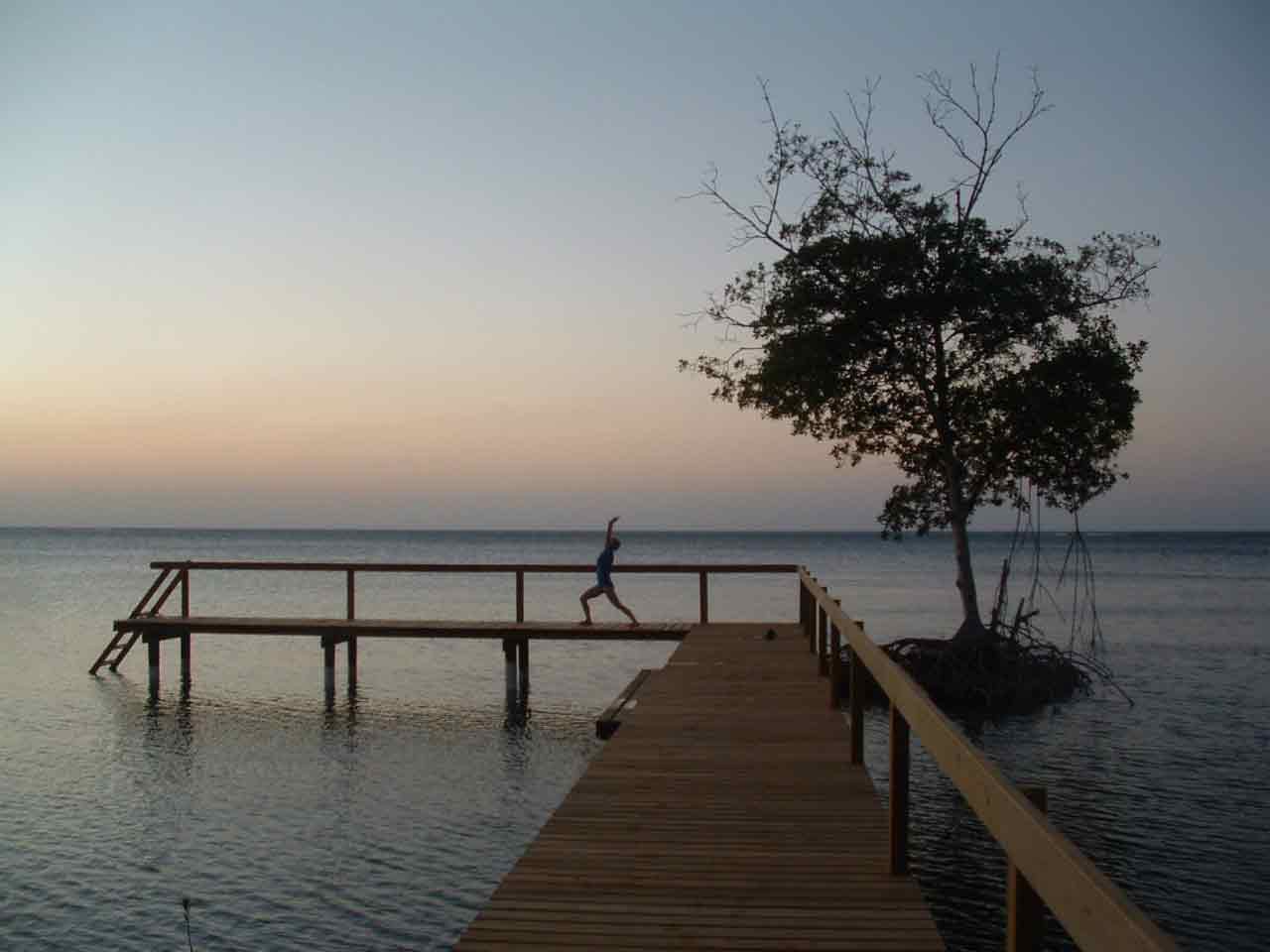 Yoga at Dusk